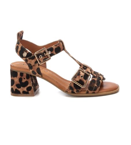 Til kvinder. 16242101-LEOPARDO Sandaler i 162421 (37), 3-5 cm, Spænder, Casual, Party, Dyreprint - Carmela - Modalova