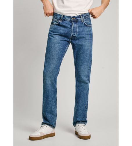 Til mænd. PM207394HW4 Jeans lige (34/32), Casual, Bomuld, Denim, Bæredygtig - Pepe Jeans - Modalova
