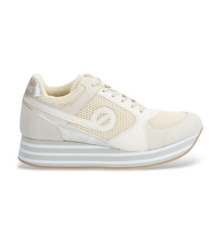 Til kvinder. KNHAMSP Parko Jogger beige træningssko i læder (36), Fast, Casual - NO NAME - Modalova