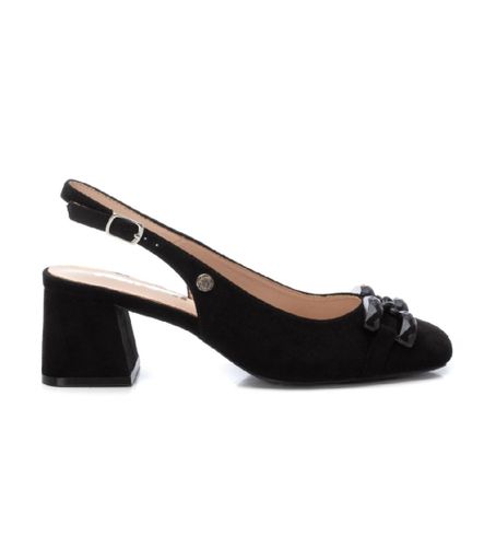Til kvinder. 17258702-NEGRO Lædersko 172587 (37), 5-8 cm, Ruskind, Spænder, Casual - Refresh - Modalova