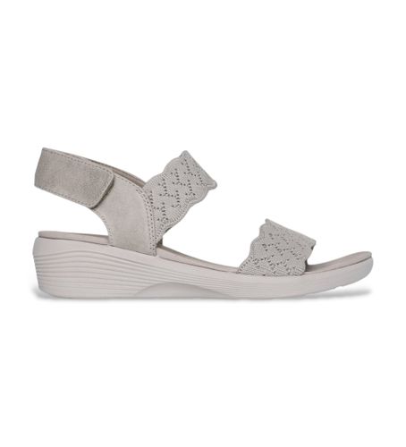 Til kvinder. 163165 Arya On The Rise -sandaler (36), 3-5 cm, Velcro, Casual, Gråt - Skechers - Modalova