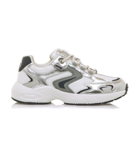Til kvinder. 60831 Electra sko (36), Sølvfarvet, Stof, Fast, 3-5 cm, Blonder, Casual - Mustang - Modalova