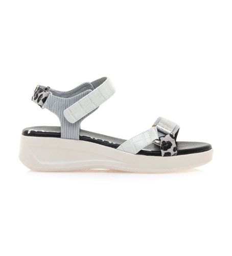 Til kvinder. 68579 Sandaler 68579 (37), Sølvfarvet, 3-5 cm, Velcro, Casual - Mariamare - Modalova