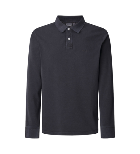 Til mænd. PM542213 Langærmet piqué polo slim fit (XL), Casual, Bomuld, Lange ærmer, Bæredygtig - Pepe Jeans - Modalova