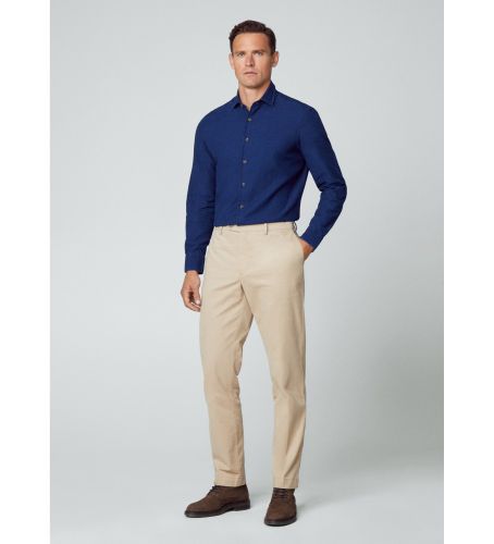 Til mænd. HM212488 Sanderson Chino-bukser (38/32), Casual, Bomuld, Klassisk - Hackett London - Modalova