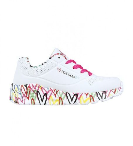 Til kvinder/piger. 314976L Træningssko Uno Lite Lovey Luv (28), 3-5 cm, Blonder, Casual, børnetøj - Skechers - Modalova