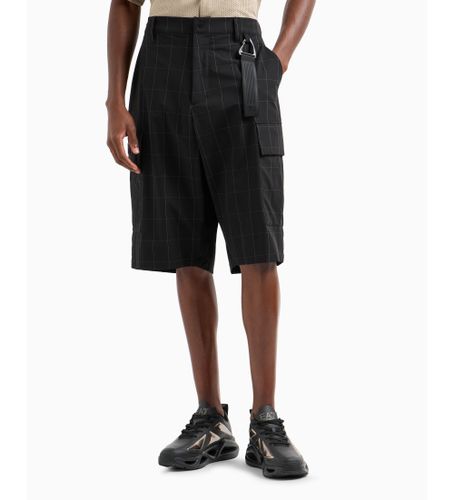 Til mænd. 7M000210_AF14339 7.0 stretch nylon cargo shorts (3XL), Casual, Polyester - EA7 - Modalova