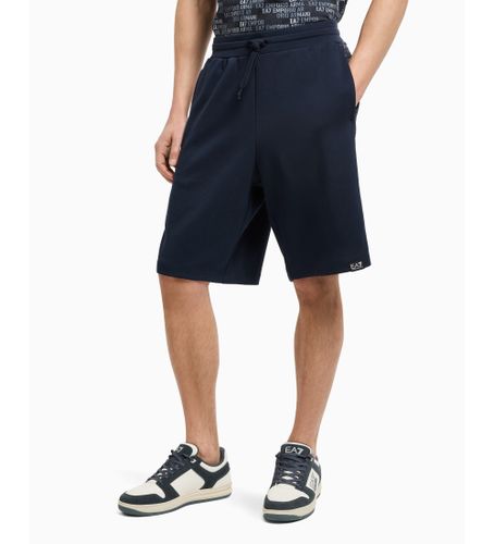 Til mænd. 7M000217_AF12660 Bermudashorts Logo Series navy (XS), Casual, Sport, Bomuld, Multisport - EA7 - Modalova