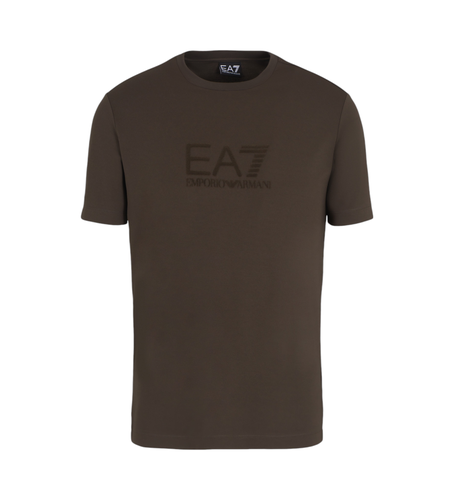 Til mænd. 7M000092_AF13870 Lux Identity jersey-T-shirt i modalblanding, (L), Casual, Sport, Multisport, Korte ærmer - EA7 - Modalova