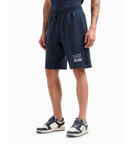 Til mænd. 7M000158_AF14776 Bermudashorts Logo Series navy (M), Casual, Sport, Bomuld, Multisport - EA7 - Modalova