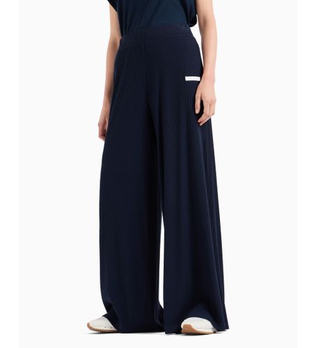 Til kvinder. 7W000165_AF12654 Baggy bukser Costa Smeralda (M), Casual, Viscose - EA7 - Modalova