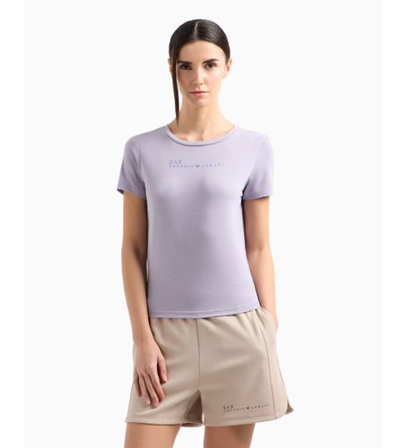 Til kvinder. 7W000274_AF12945 Dynamic Athlete T-shirt med rund hals i Natural Ventus7 teknisk stof, (3XL), Casual, Sport, Multispor - EA7 - Modalova