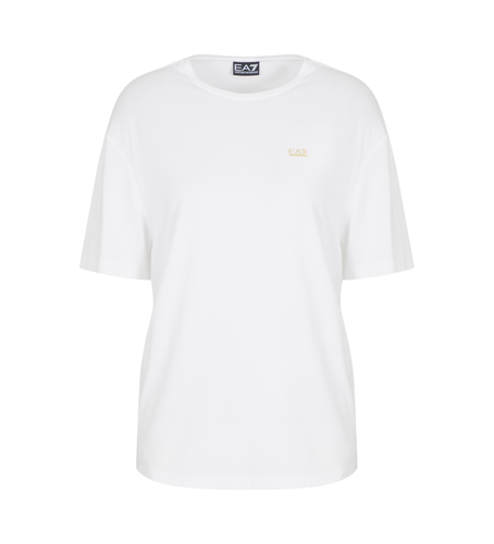 Til kvinder. 7W000189_AF13919 T-shirt i modal og viskose, (L), Casual, Sport, Multisport, Viscose, Korte ærmer - EA7 - Modalova