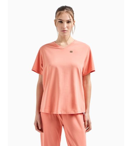 Til kvinder. 7W000029_AF10373 Core Lady T-shirt lyserød (L), Casual, Sport, , Bomuld, Multisport - EA7 - Modalova