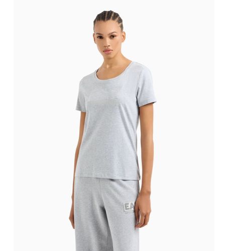 Til kvinder. 7W000094_AF10373 Logo Series T-shirt (3XL), Casual, Bomuld, Korte ærmer - EA7 - Modalova