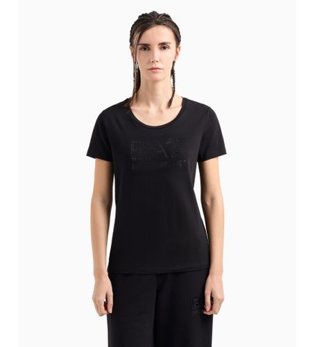 Til kvinder. 7W000094_AF10373 Logo Series T-shirt (L), Casual, Bomuld, Korte ærmer - EA7 - Modalova
