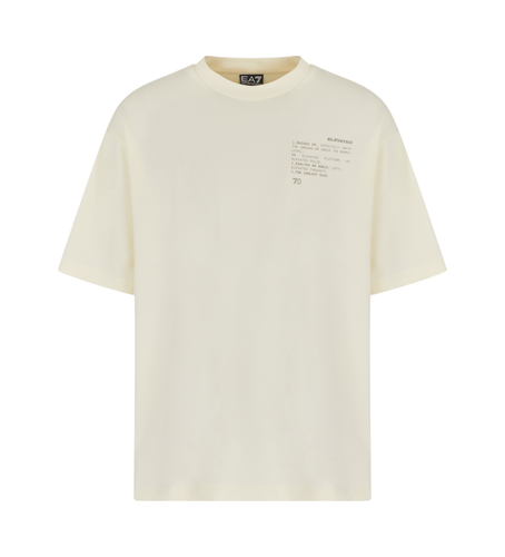 Til mænd. 7X000082_AF12957 T-shirt med særlig pasform (3XL), Casual, Bomuld, Korte ærmer - EA7 - Modalova