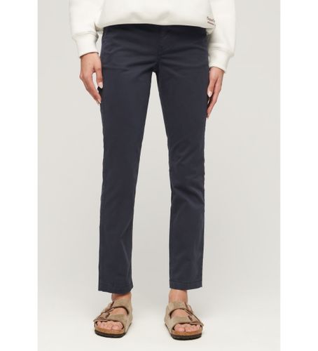 Til kvinder. W7011069A chino-bukser med mellemhøjde (28/32), Casual, Bomuld - Superdry - Modalova