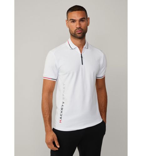 Til mænd. HM563401 Polo Hs Laser Hz (L), Casual, Bomuld, Korte ærmer - Hackett London - Modalova