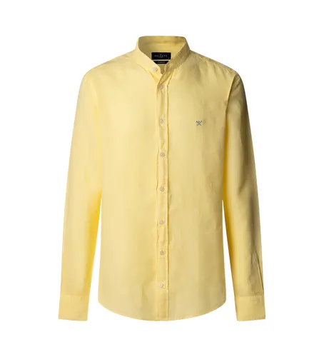 Til mænd. HM3010267 Skræddersyet skjorte Ess Gmd (XXL), Casual, Linned, Lange ærmer - Hackett London - Modalova