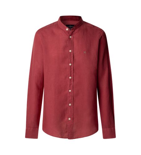 Til mænd. HM3010267 Skræddersyet skjorte (3XL), Casual, Linned, Lange ærmer - Hackett London - Modalova