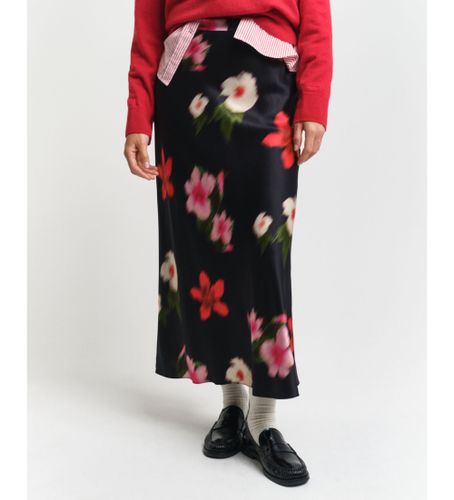 Til kvinder. 4400158 Blomstret midi-nederdel (34), Casual, Viscose - Gant - Modalova