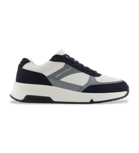 Til mænd. XUX225XV862U388 Træningssko logo , navy (44), Fast, Blonder, Casual, Blå - Armani Exchange - Modalova