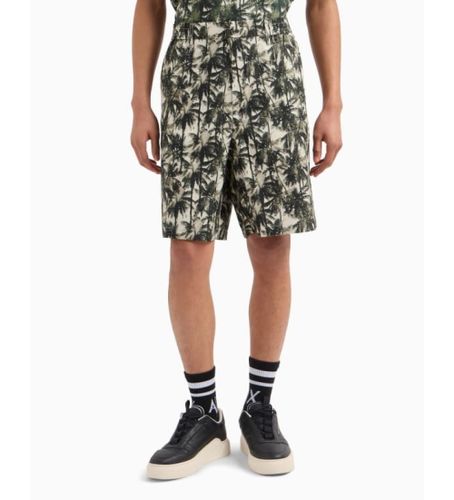 Til mænd. XM000427AF14869F0039 Grønne shorts i twill (30), Casual, Bomuld - Armani Exchange - Modalova