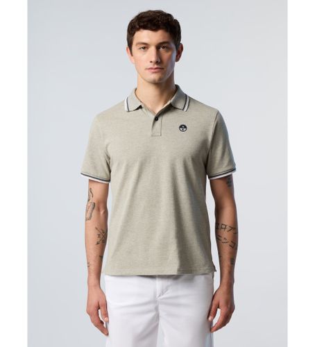 Til mænd. 692439 kortærmet poloshirt (S), Casual, Korte ærmer, Økologisk bomuld, Bæredygtig - North Sails - Modalova