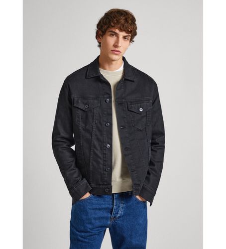 Til mænd. PM402885 Pinners jakke (L), Casual, Bomuld, Denim, Lange ærmer, Bæredygtig - Pepe Jeans - Modalova