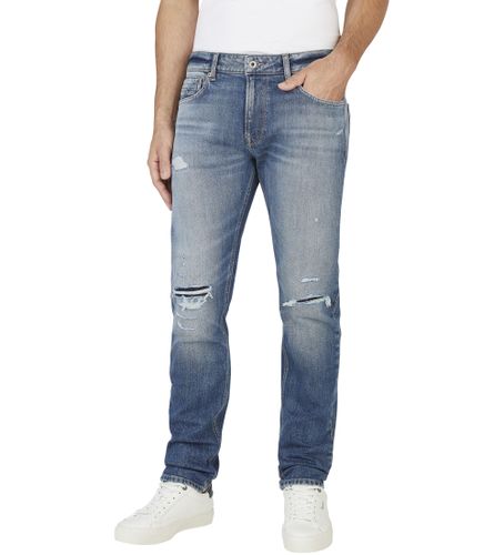 Til mænd. PM208206 Vintage blue fit taper fit jeans (30/32), , Casual, Bomuld, Denim, Bæredygtig - Pepe Jeans - Modalova
