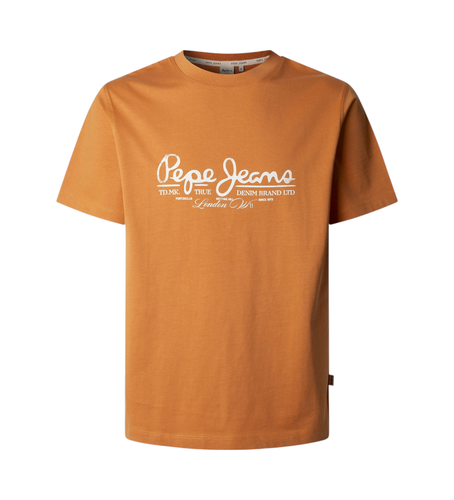 Til mænd. PM509769 Dumas T-shirt (L), Casual, Bomuld, Korte ærmer, Bæredygtig - Pepe Jeans - Modalova