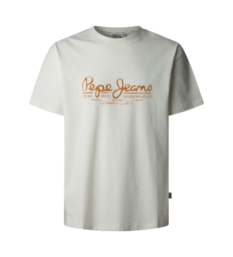 Til mænd. PM509769 Dumas T-shirt (L), Casual, Bomuld, Korte ærmer, Bæredygtig - Pepe Jeans - Modalova