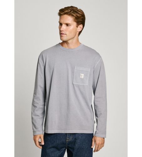 Til mænd. PM509772 Paul T-shirt (L), Casual, Bomuld, Lange ærmer, Bæredygtig - Pepe Jeans - Modalova