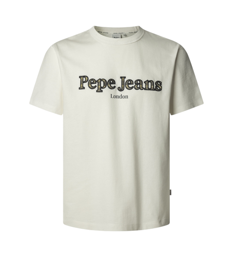 Til mænd. PM509784 Danny T-shirt (L), Casual, Bomuld, Korte ærmer, Bæredygtig - Pepe Jeans - Modalova