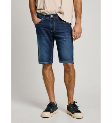 Til mænd. PM801075EE4 Gymdigo slim bermudashorts (28), Casual, Bomuld, Denim, Bæredygtig - Pepe Jeans - Modalova