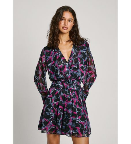 Til kvinder. PL953630 Kort kjole Ada (XS), Casual, Polyester, Lange ærmer - Pepe Jeans - Modalova