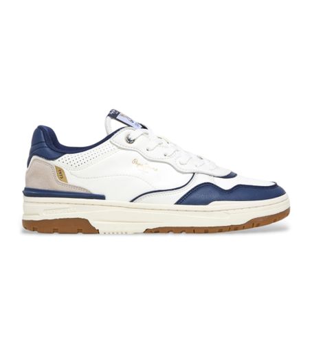 Til mænd. PMS00039 Chester Ivy lædersko (40), Fast, Blonder, Casual - Pepe Jeans - Modalova