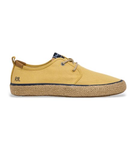 Til mænd. PMS10332 Port Tourists gule -sneakers (41), Fast, Ruskind, Blonder, Casual, Bæredygtig - Pepe Jeans - Modalova