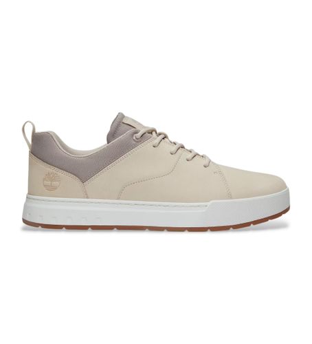 Til mænd. TB0A69G9EX41 Maple Grove lædersko med snørebånd og lave toppe (43), Fast, Blonder, Casual - Timberland - Modalova