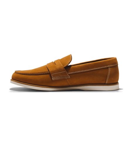 Til mænd. TB0A5ZCDF131 Brune lædersko uden snørebånd (43.5 W), Ingen, Casual, Klassisk - Timberland - Modalova