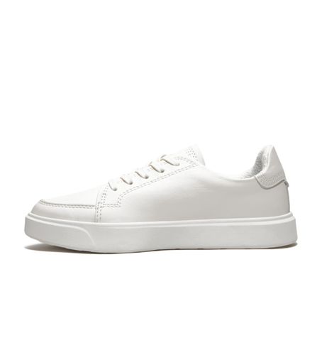 Til kvinder. TB0A41JXEM21 Emerson Street hvide lædersko med snørebånd og lavt skaft (39.5 W), Fast, Blonder, Casual - Timberland - Modalova