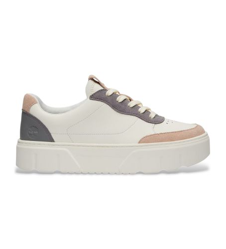 Til kvinder. TB0A41C8EZP1 Laurel Court low top lædersko med snørebånd, (42 W), 3-5 cm, Blonder, Casual - Timberland - Modalova