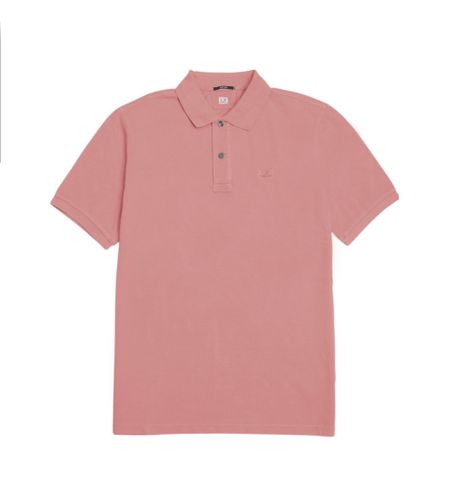 Til mænd. 18CMPL180A110300R kortærmet poloshirt (L), Casual, Bomuld, Korte ærmer - C.P. Company - Modalova