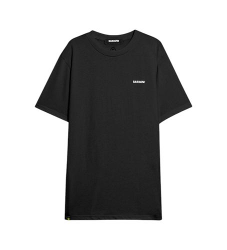 Unisex. S5BWUATH084 T-shirt med logo, (L), Casual, Bomuld, Korte ærmer - Barrow - Modalova