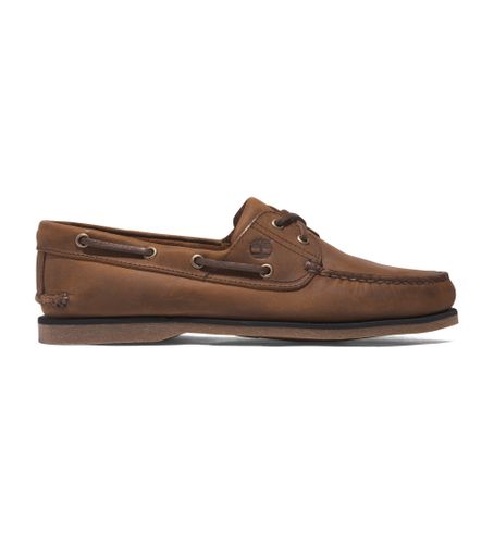 Til mænd. TB0A2FZXEM41 Klassiske brune bådsko i (45 W), Fast, Blonder, Casual - Timberland - Modalova