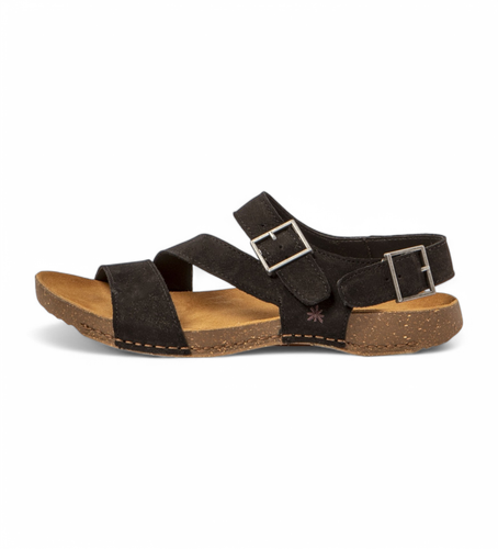 Unisex. 109997010003_001 Sandaler i læder 0999 I Breathe (37), Fast, Spænder, Casual - Art - Modalova