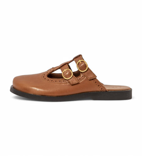 Til kvinder. 258701123005_023 Læder træsko N5870 Arenisca sandal (39), Fast, Spænder, Casual - El Naturalista - Modalova