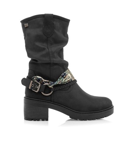 Til kvinder. 59353 Doris støvler (38), Stof, 5-8 cm, Lynlås, Casual - Mustang - Modalova