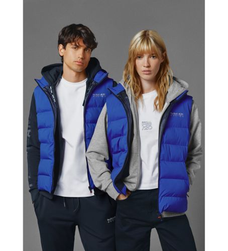 Unisex. RU400002 Unisex vatteret vest med hætte, (L), Casual, Polyester - Red Bull Racing x Pepe Jeans - Modalova